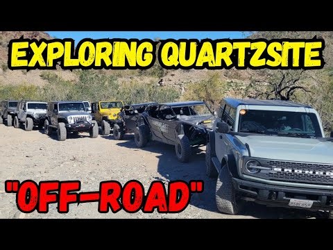 Off-roading Adventure in Quartzsite, Arizona