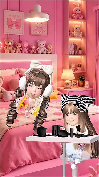two twins, two different fates #shorts #short #animation #kannada #zepeto