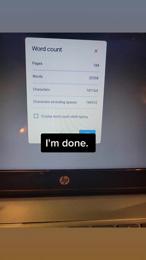 just finished my last edit. time for submission and all the big stuff. #jordanbloom #whowechoosetobe #wwctb