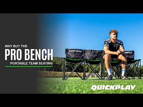 WALKTHROUGH: Why the QUICKPLAY PRO BENCH is the right portable seating solution for you?