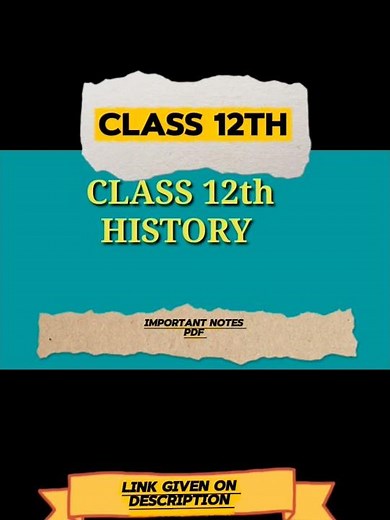 Class 12th History first book most important Questions answer notes