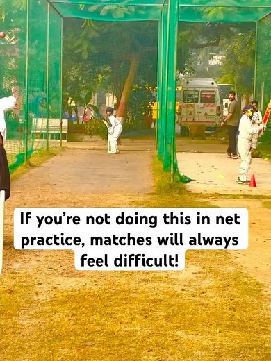 Cricket Net Practice Session | Batting & Bowling Drills for Match Performance 🏏