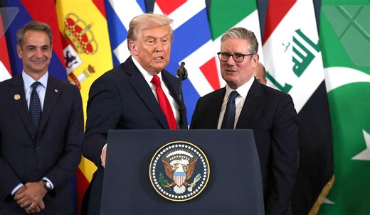 Everyone saying the same thing after awkward moment between Trump and Starmer