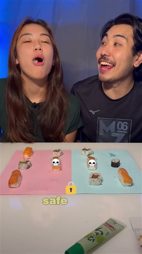 Wassabi Challenge! That's End You Don't Expect. #shorts #funny #couple