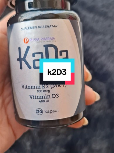 Vit D3 k2, baik untuk otot dan persendian. #vitamin