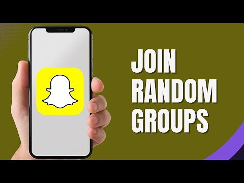 How to Join Random Snapchat Groups in 2025 | Easy Step-by-Step Guide