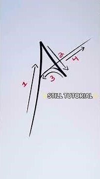 Tutorial: Simple Signature Ideas for “A” Names