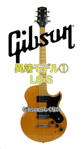 異端モデル特集① Gibson L6-S 〜らしくなかった最初の衝撃〜