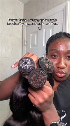 NYC QUEENS HAIRSTYLIST / CONTENT CREATOR🇺🇸|🇬🇧 | Y’all think this idea will work lol? I used @sharpie markers to color the top of the wefts. Hear me out — if you ever cut your bundles and... | Instagram