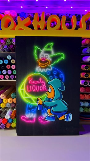 Coloring Bart Simpson: A Satisfying Art Experience