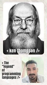 Before C Language, There Was B — The Untold Story of Ken Thompson 💻 #shorts #ytshorts