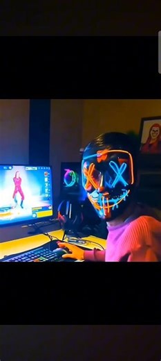 Decor Gaming Ke Setup ✨ Par Ya Kon Ghus Gya 🤷 #freefire​ #shorts