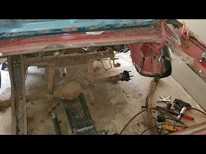 1968-70 charger rear frame rail replacement pt.1