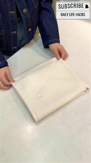 Daily Folding Hacks For Clothes 39 #foldinghacks #dailyhacks #clothing #clothes