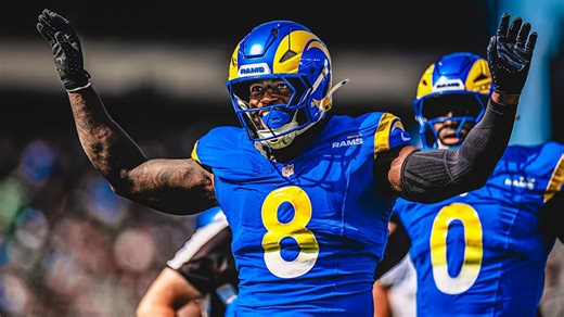 HIGHLIGHTS: Game-changing INTs, peanut punches & clutch sacks | Rams top 5 defensive plays at the bye