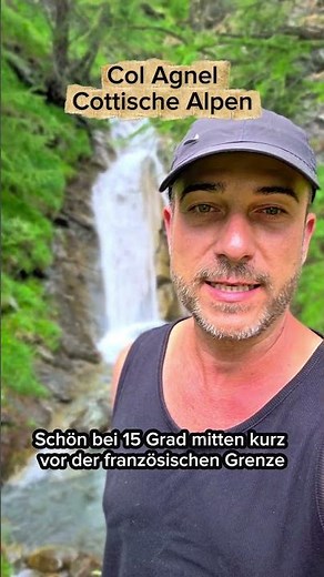 Der HÖCHSTE Grenzpass der Alpen! 🏔️ | Col Agnel 2744m #shorts
