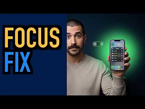 Set up Focus on iPhone in Settings fast