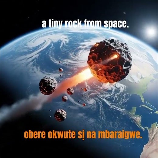 What Shooting Stars Really Are ☄️ | Meteor Science Explained in Igbo