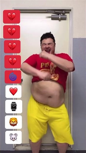 【TikTok100万再生】120kgデブのお腹でラブリーダンス！