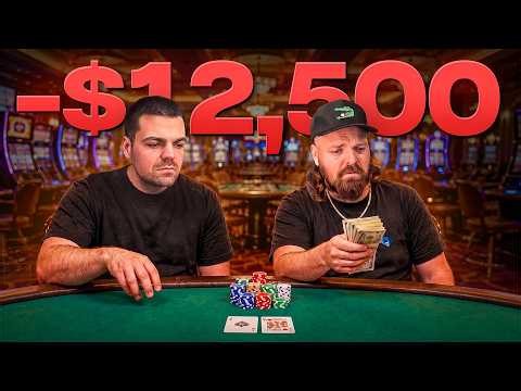 We Were Down $12,500 on Blackjack in Vegas... Then This Happened