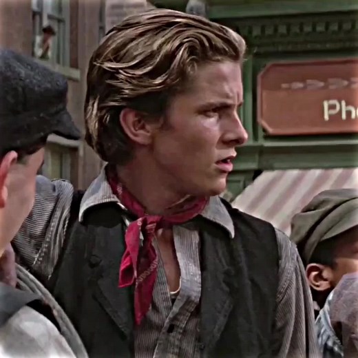 Young Christian Bale Newsies Edit