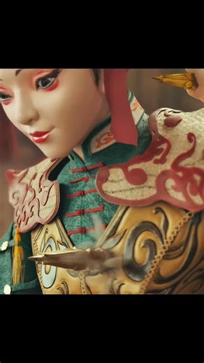 Puppet attacked, two humans surrounded by puppets #film #fpy #movie