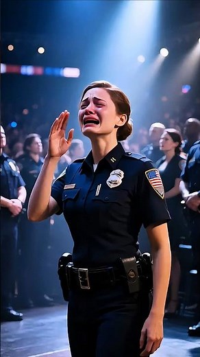 Police Officer Breaks Down in Tears Hearing “With You” – Emotional Scene