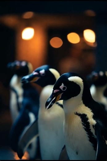 Penguin Customer Dining Out Goes Viral