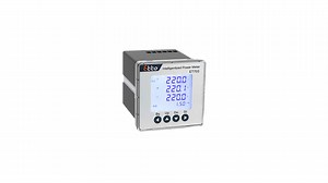 OEM 400V RS485 Modbus Digital Multi-Function Meter 92*92 LCD Display Panel Mounted Environment Sensor Three-in-One Energy Meters
