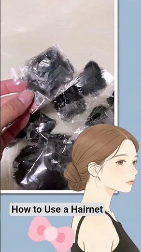 Bun Hairstyle" "How to Use a Hairnet" "Invisible Hairnet" "Hairnet Updo"