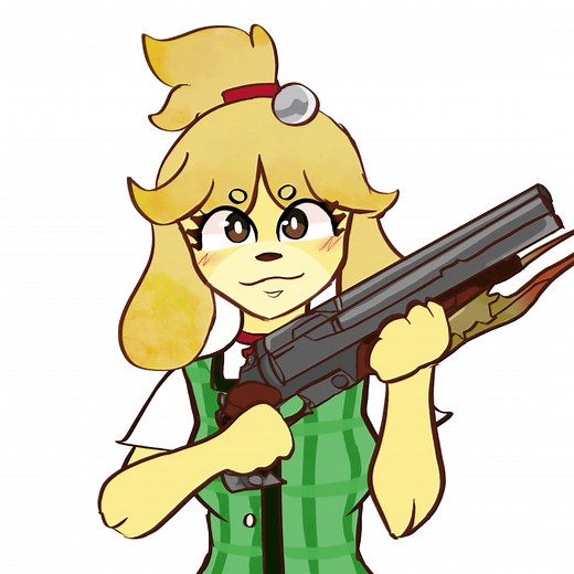 Isabelle Joins Doom Slayer: A Unique Animation Blend