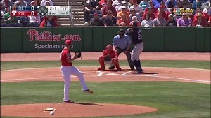 197K views · 3.5K reactions | Jake Arrieta got the first 2 outs in his Phillies debut. Then Miggy got up to bat. | MLB | Facebook