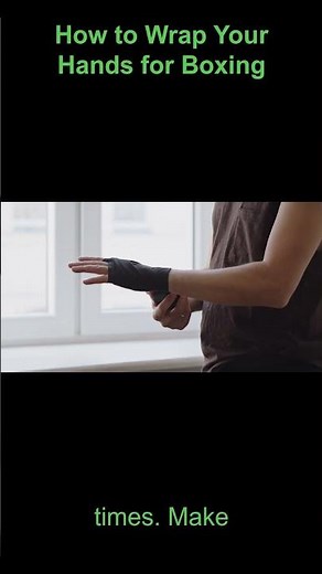 How to Wrap Your Hands for Boxing