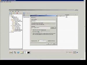 How to create a pointer record in a reverse lookup zone in a Windows 2008 DNS server