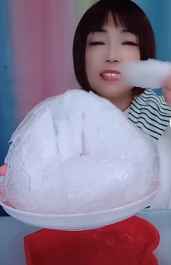 Crunchy Cotton Ice ASMR - The Ultimate Ice Eating Experience