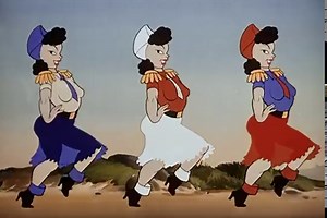 Heres a walk cycle from Walter Lantz's "The Boogie Woogie Bugle Boy of Company B" (1941)! JOIN Animation Resources! https://animationresources.org/membership/levels/ | Animation Resources