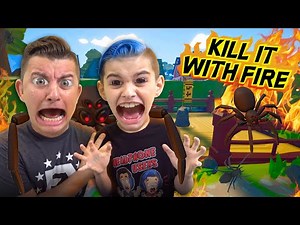 KILL IT WITH FIRE UPDATE! WE BURNT DOWN THE GARDEN OF EVIL (GAMEPLAY #3)