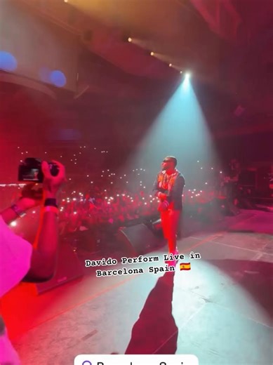 Davido Perform Live in Barcelona Spain 🇪🇸