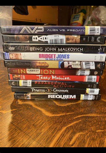 Another dvd haul #dvd #thrift #physicalmedia #movie #blessed
