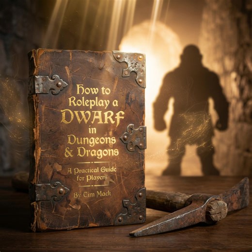 ﻿ HOW TO ROLEPLAY A DWARF IN DUNGEONS & DRAGONS A Practical Guide for Players Master dwarf roleplay in D&D with 50+ phrases, 6 archetypes, and cultural depth. Transform stereotypes into authentic characters grounded in clan honor and craftsmanship. Web Link: https://anvilnink.com/dwarf-roleplay-guide-dnd-authentic-characters/ Paperback: https://amzn.to/4snxyJX Ebook: https://amzn.to/4qyFtlM Follow us for more legendary book! | Anvil & Ink Publishing | Facebook