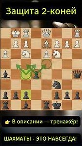 Play Like a Candidate Master! Opening Tactics in the Two Knights Defense. Chess#shorts #chess