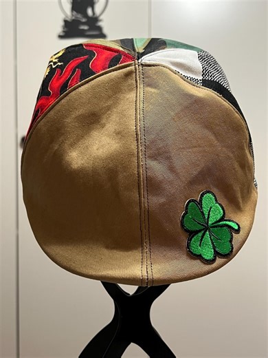 DEADSTOCK Flat Cap, 6 Panel. Fitted, Size 61.5 - USA Made. - Etsy