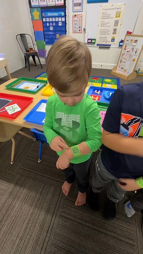 145K views · 1.1K reactions | I love using these Swift Learning bracelets as a hands-on way to practice our letter of the week. We tap the letter, the letter sound, and a word that begins with that letter—quick little repetitions throughout the day that really stick. I don’t use them for every letter, just a few times a year, but when we do, they’re so much fun | Preschool Vibes | Facebook