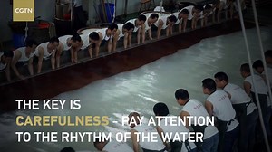 One hundred and eight steps are needed for a sheet of rice paper to be made, following a method that was developed by Chinese inventors hundreds of years ago, and widely used in arts and crafts. Thanks to the procedure, over 80 percent of the work is still performed manually. | CGTN