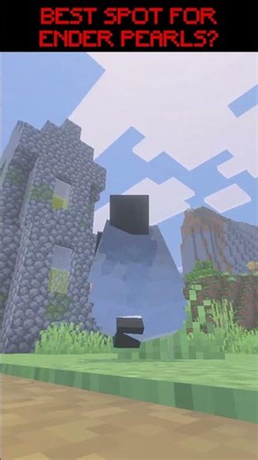 HOW TO FIND ENDER PEARLS? #shorts