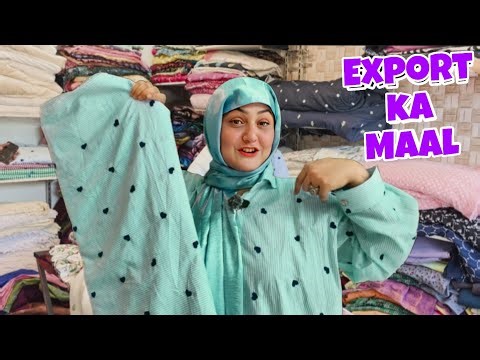 World-Class Export Quality Summer Prints I Fabric That Sells Itself” Cotton Design