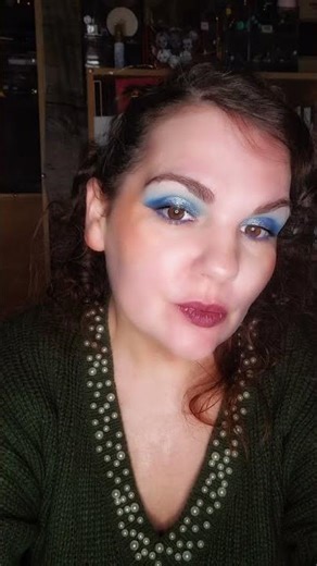 2 looks 1 palette "Serenity " Cosmic brushes #makeup