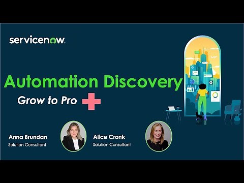 Automation Discovery in ServiceNow