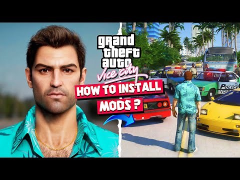 How To Install *MODS* In GTA Vice City 😍 (Complete Guide) Without Any Error!