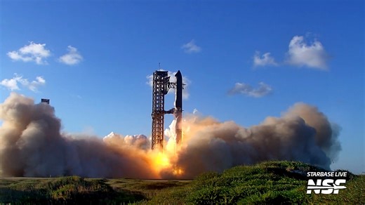 This one's for the history books! Multi angle replay from the NASASpaceflight cameras of Starship flight 11, with B15-2 and S38, the final launch of Starship V2 and the final mission supported by the Pad 1 OLM in its current configuration. Next up is Starship V3 and Pad 2. | NASASpaceflight.com
